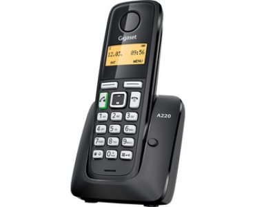 GIGASET A220 DECT telefon BLACK SIEMENS