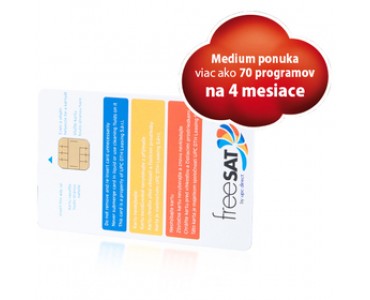 KARTA FREESAT SEASON 4 MESIACE UPC