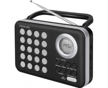 SRD 220 BS rádio s USB/MP3 SENCOR