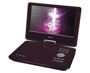 SPV 2919 RED prenosné DVD SENCOR